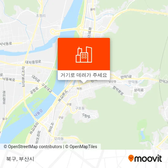 북구 지도