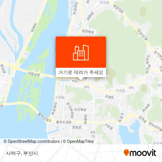 사하구 지도
