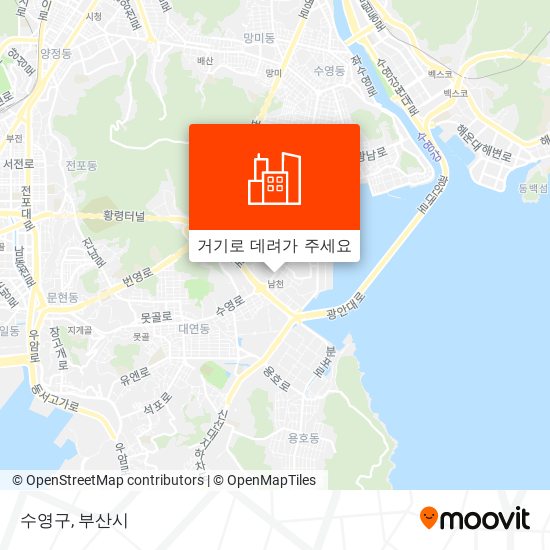 수영구 지도