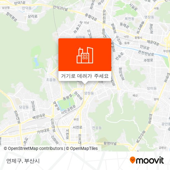 연제구 지도