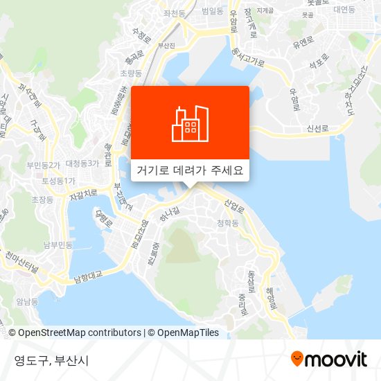 영도구 지도