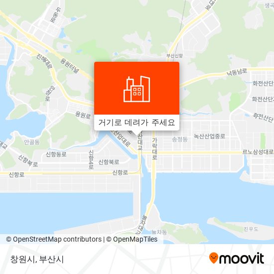 창원시 지도