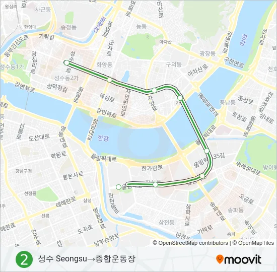 2 지하철 노선 지도