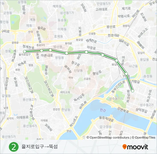 2 지하철 노선 지도