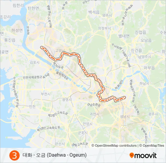 3 지하철 노선 지도