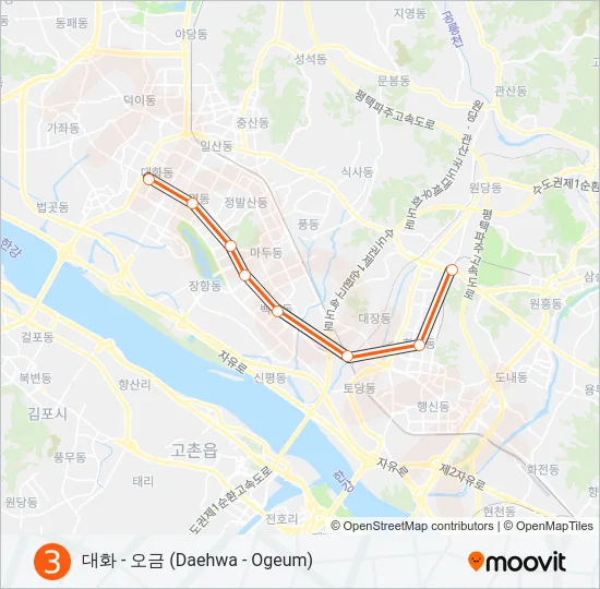 3 지하철 노선 지도