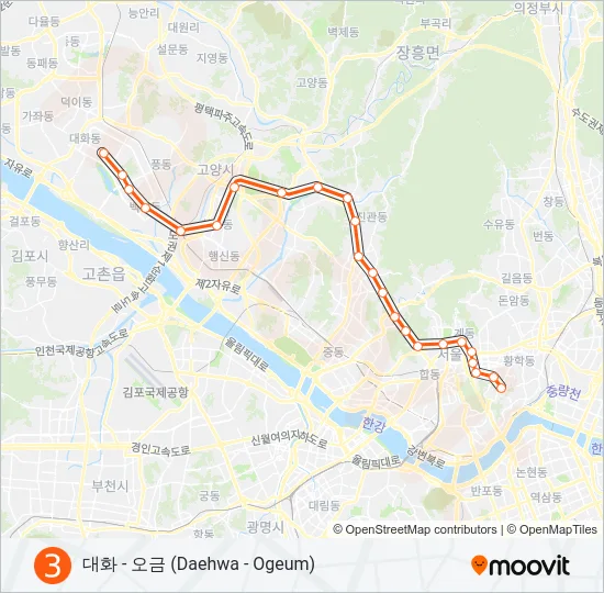 3 지하철 노선 지도