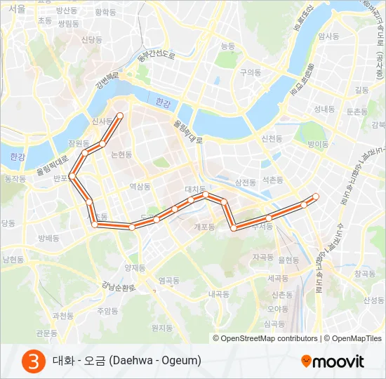 3 지하철 노선 지도