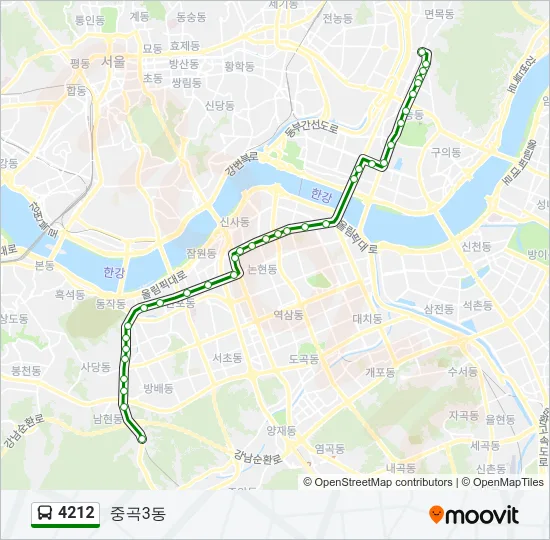 4212 Bus Line Map