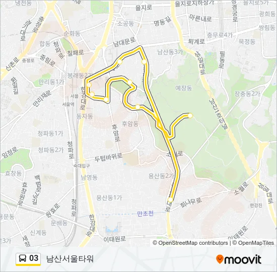 03 Bus Line Map