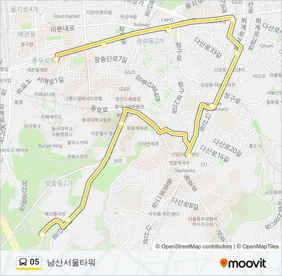 05 Bus Line Map