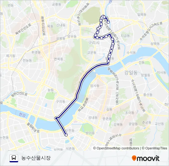 1115-6광주 Bus Line Map