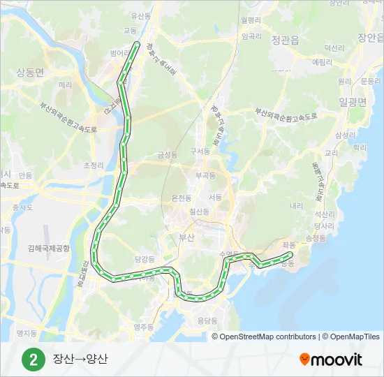 2 Metro Line Map