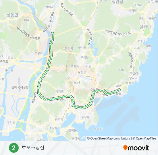 2 Metro Line Map