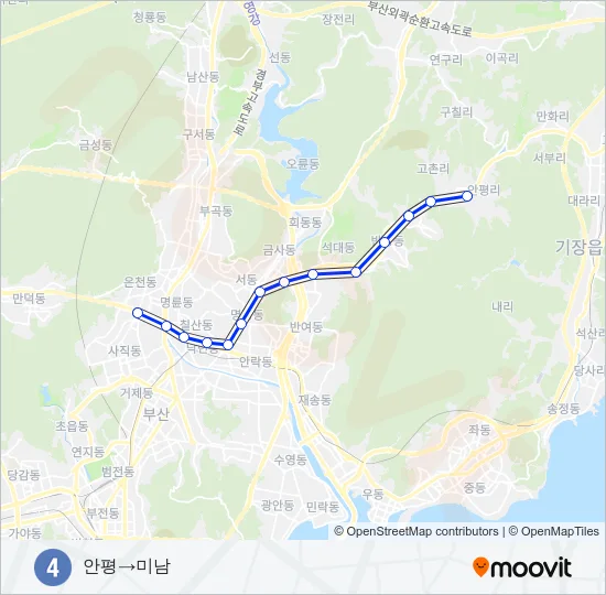 4 Metro Line Map