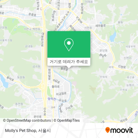 Molly's Pet Shop 지도