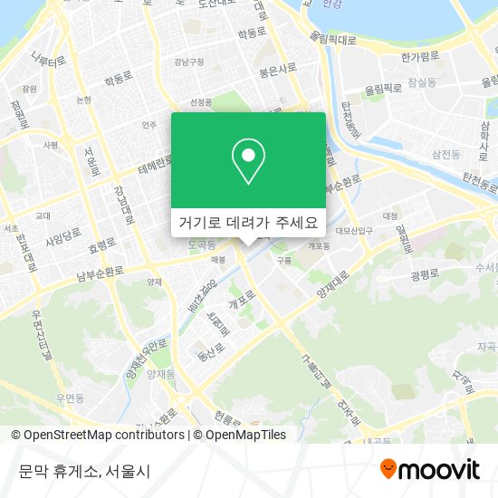 문막 휴게소 지도