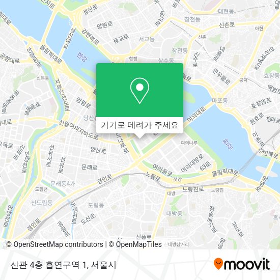 신관 4층 흡연구역 1 지도