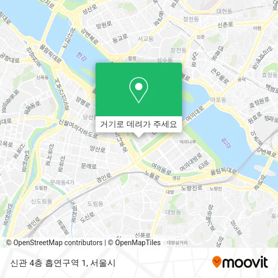 신관 4층 흡연구역 1 지도