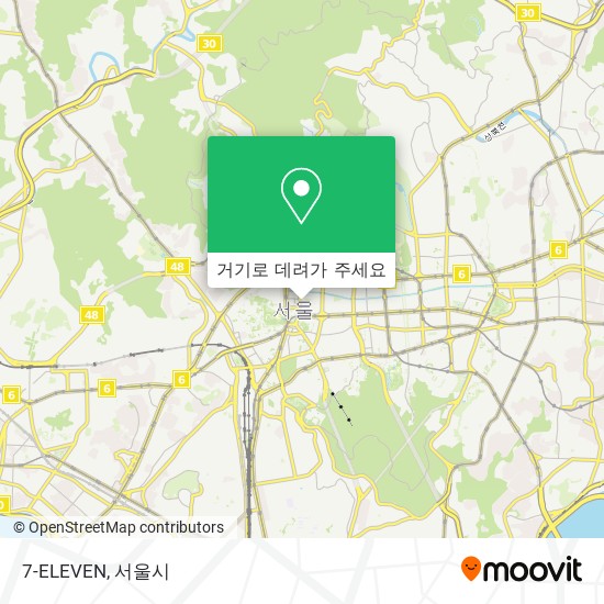 7-ELEVEN 지도