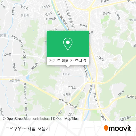 쿠우쿠우-소하점 지도