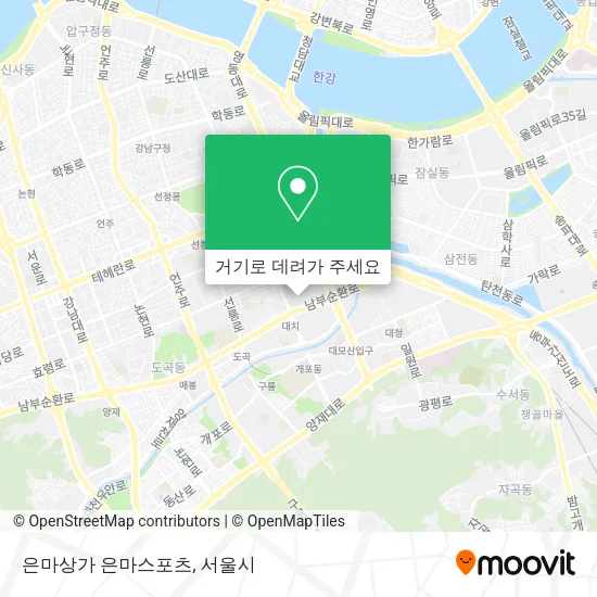 은마상가 은마스포츠 지도