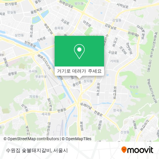 수원집 숯불돼지갈비 지도