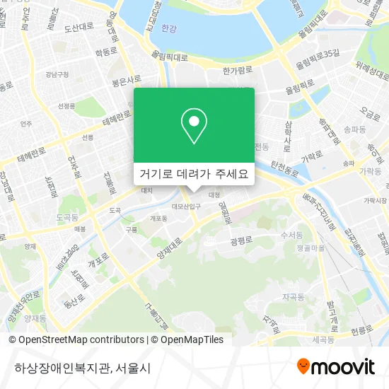 하상장애인복지관 지도