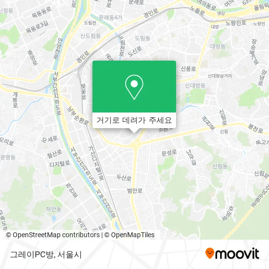 그레이PC방 지도