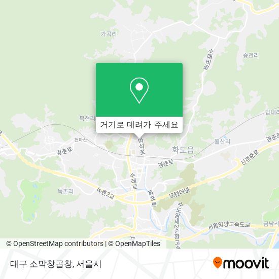대구 소막창곱창 지도