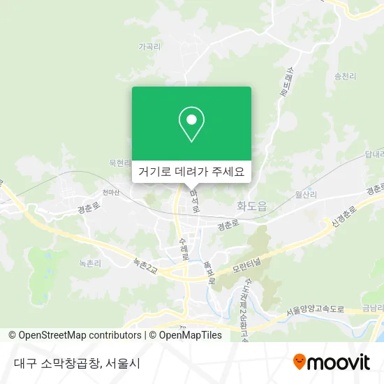 대구 소막창곱창 지도