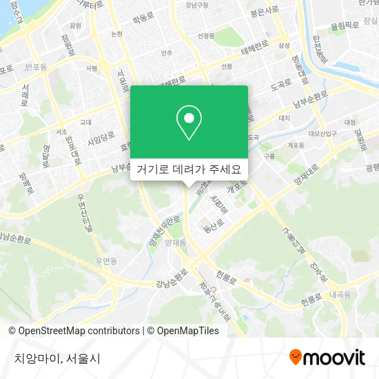 치앙마이 지도