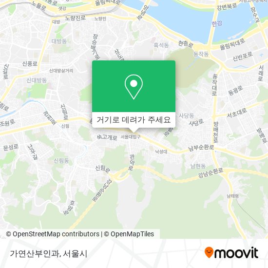 가연산부인과 지도