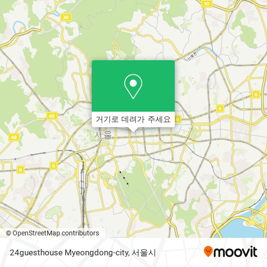 24guesthouse Myeongdong-city 지도