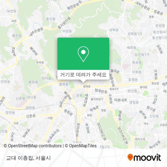 교대 이층집 지도