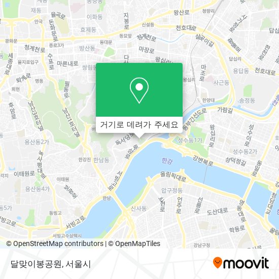 달맞이봉공원 지도