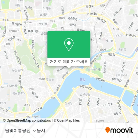 달맞이봉공원 지도