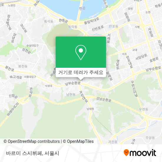 바르미 스시뷔페 지도