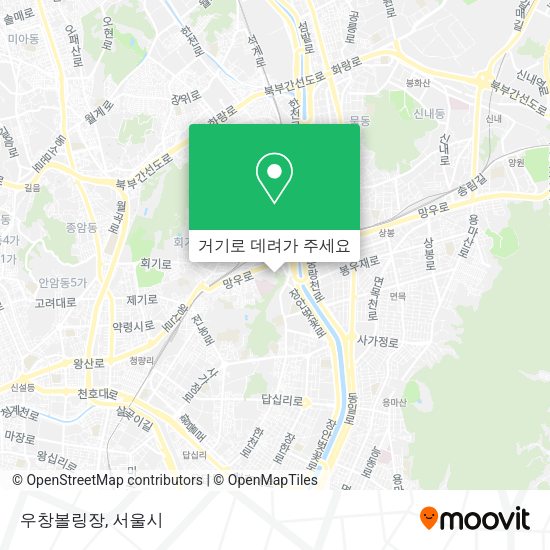 우창볼링장 지도