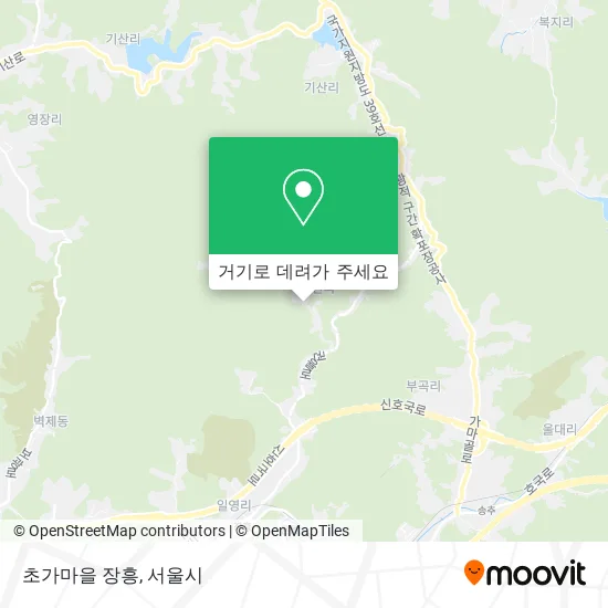 초가마을 장흥 지도