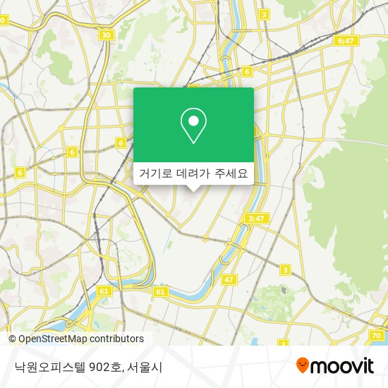 낙원오피스텔 902호 지도