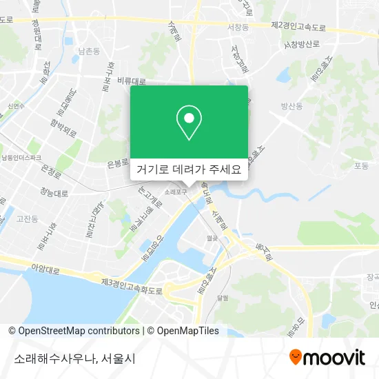 소래해수사우나 지도