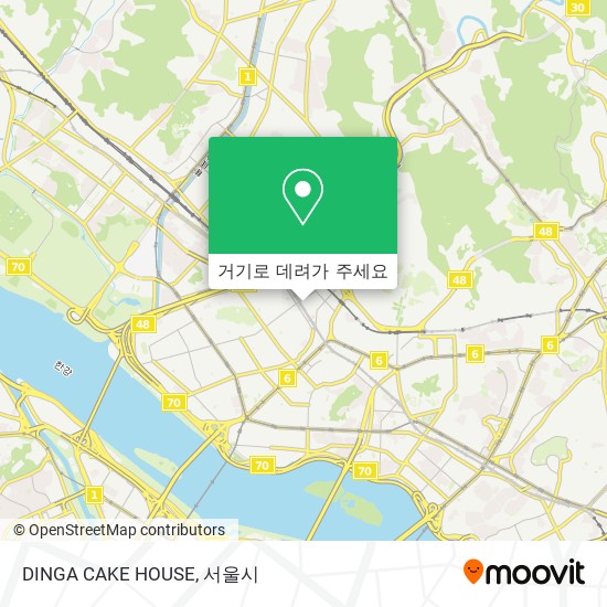 DINGA CAKE HOUSE 지도