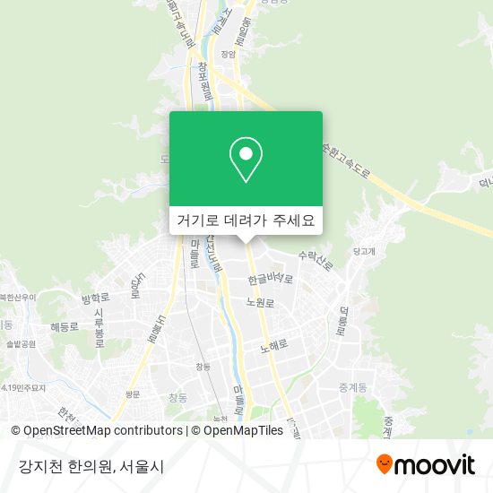 강지천 한의원 지도