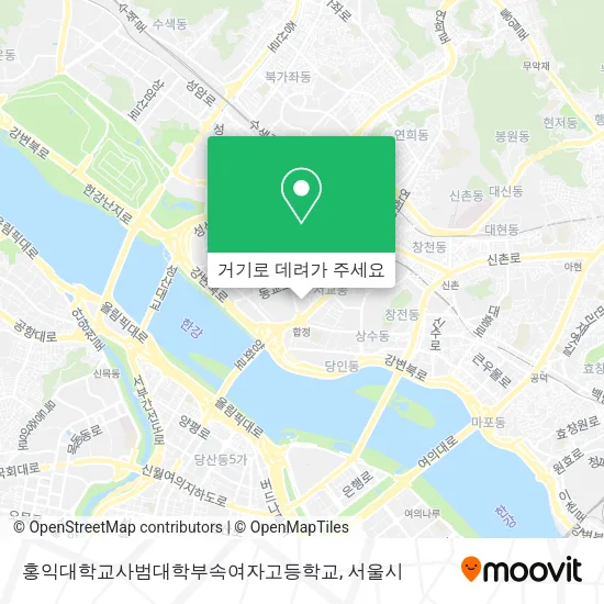 홍익대학교사범대학부속여자고등학교 지도