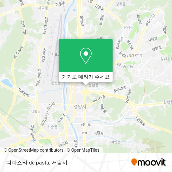 디파스타 de pasta 지도