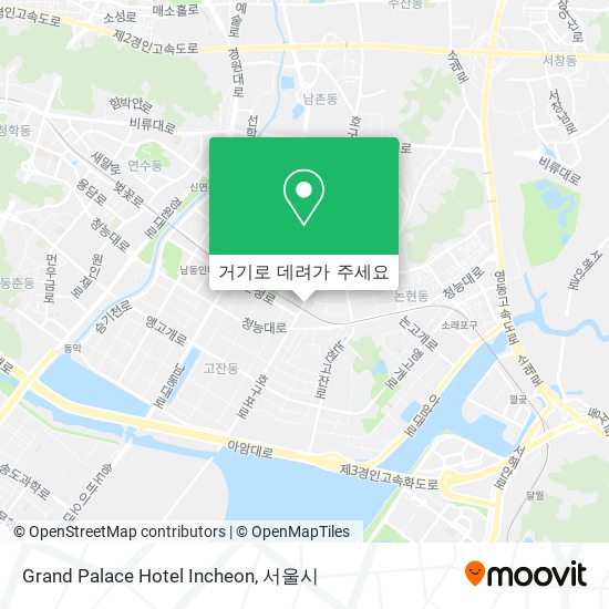 Grand Palace Hotel Incheon 지도