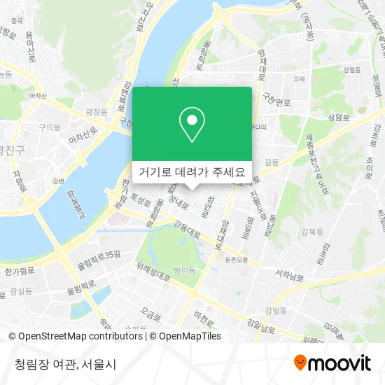 청림장 여관 지도