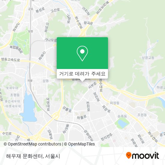 해우재 문화센터 지도