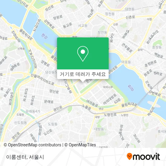 이룸센터 지도